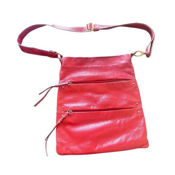 AVORIO Messenger Leather Bag Leather Made In Italy - Picture 6 of 11